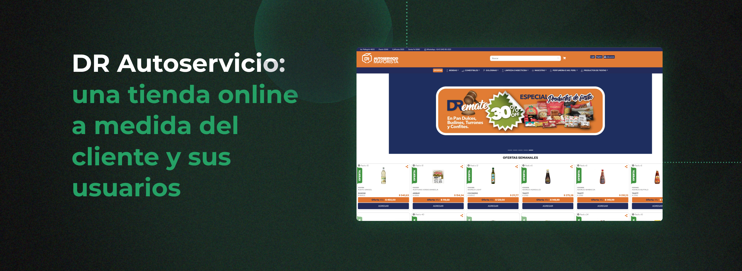 DR Autoservicio: una tienda online a medida del cliente y sus usuarios