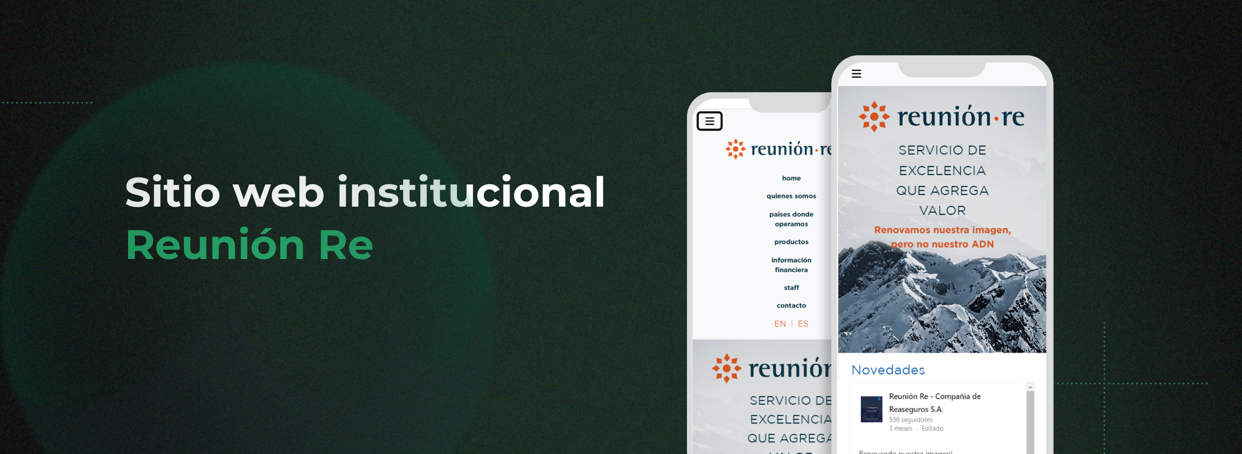 Reunión Re: sitio web institucional