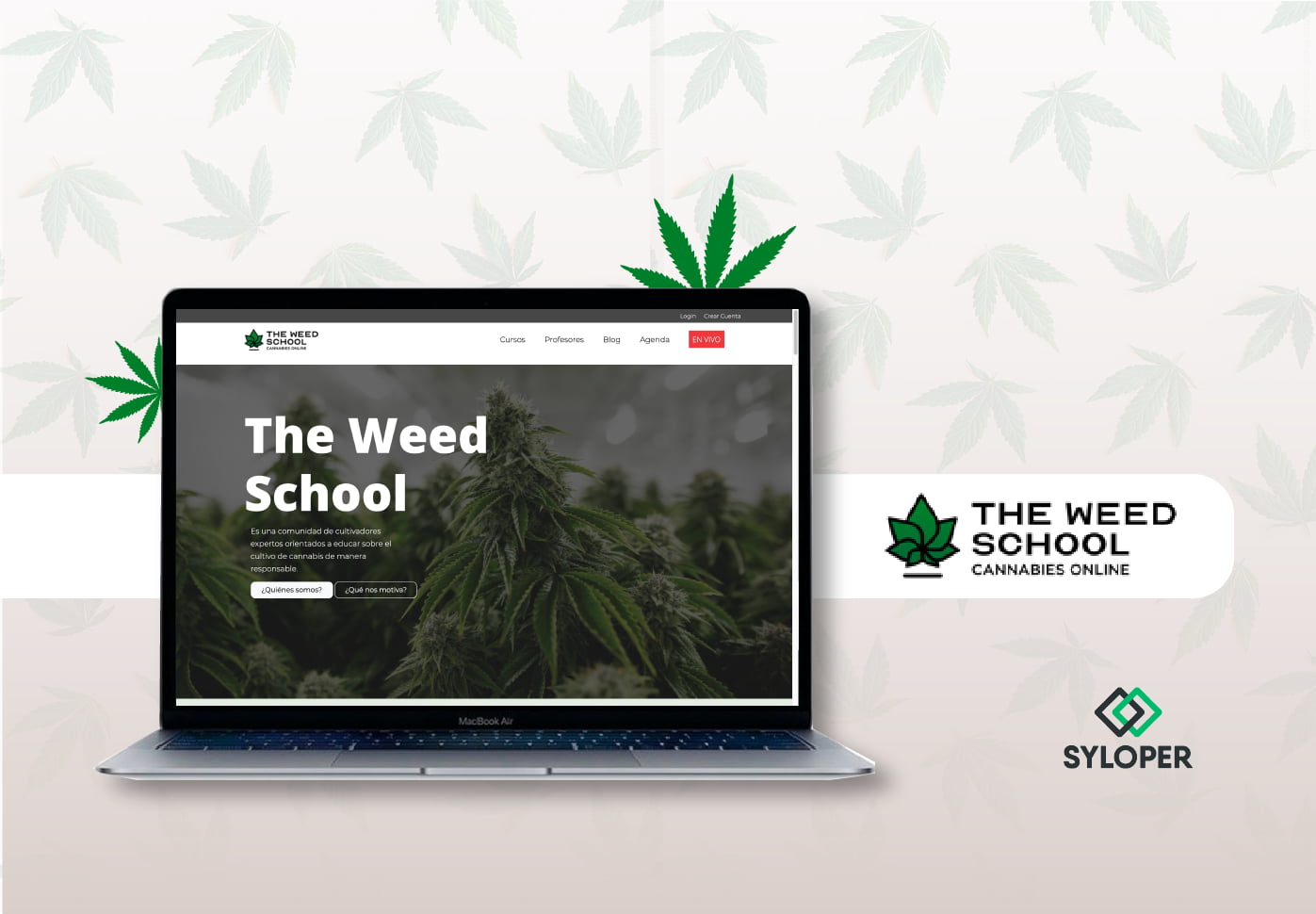 The Weed School: una plataforma digital de aprendizaje