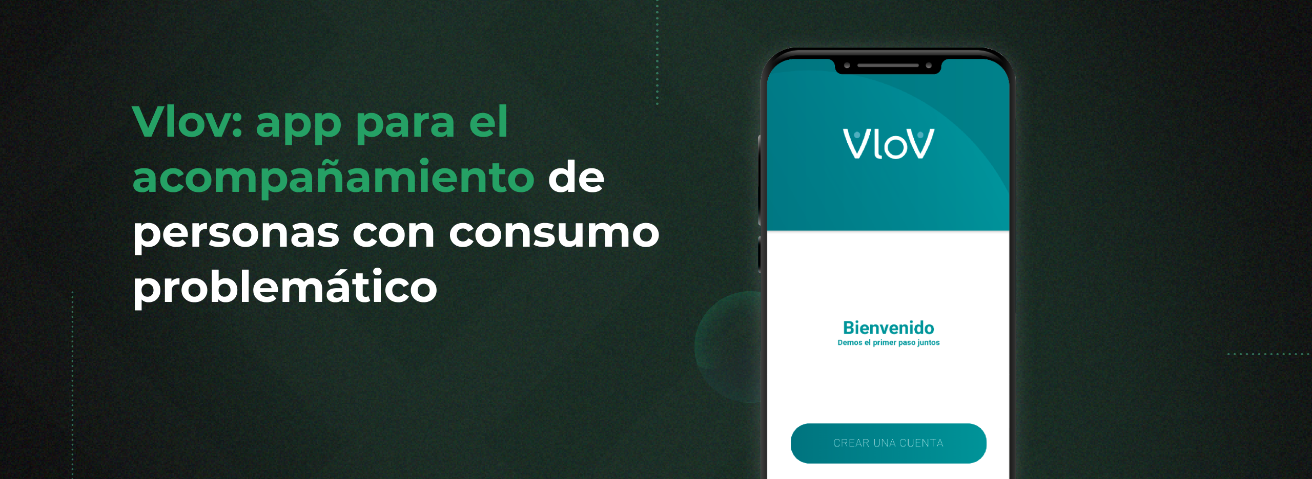 Vlov: app de apoyo para personas con consumos problemáticos