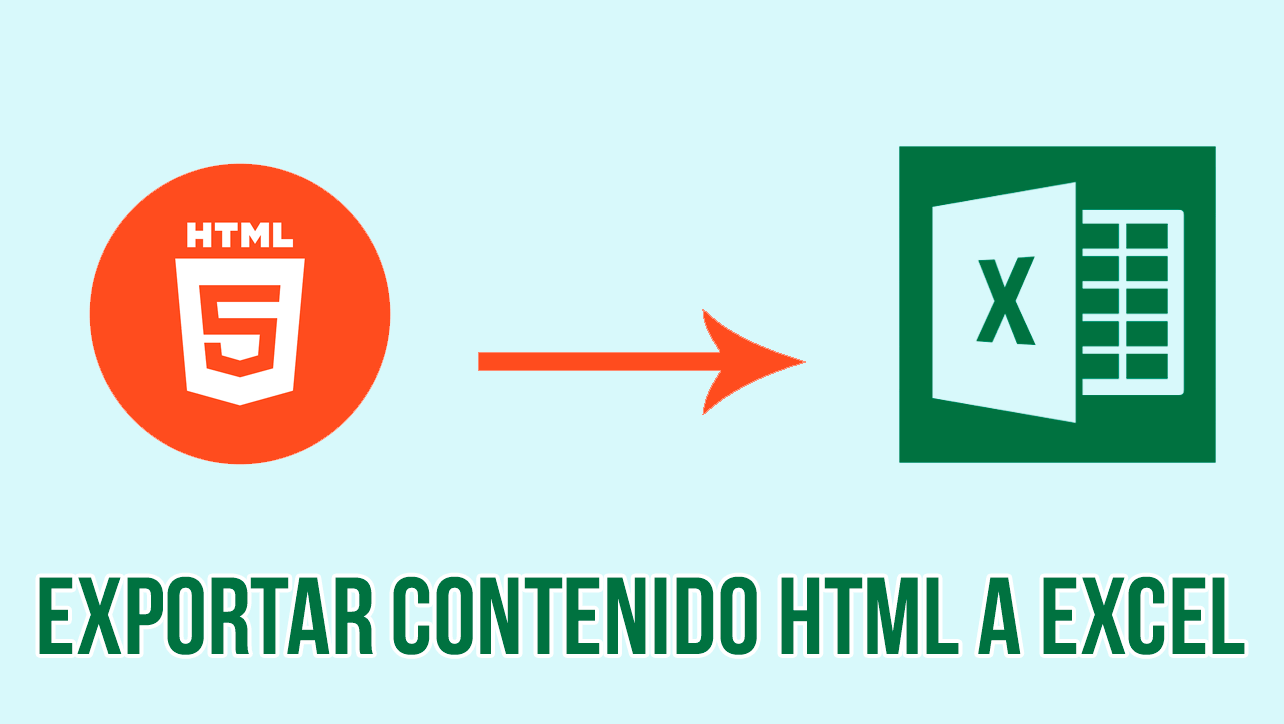 Exportar tabla html a Excel (xls) en PHP