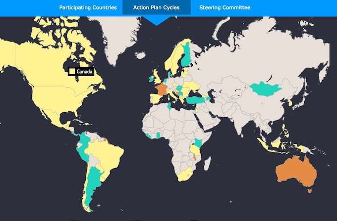 Gobierno abierto: la doctrina de liberación de datos públicos